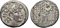 Roman Provincial Tetradrachm AULUS GABINIUS with titles of Philippos Philadelphos Tetradrachm. EF. 57-55 BC. -