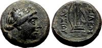 Greek circa 230-182 BC Kings of Bithynia. PROUSIAS I CHOLOS AE16. VF+/EF-. Nicomedia mint.