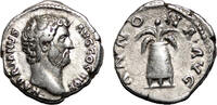 Roman Empire Denarius HADRIAN AR Denarius. EF-/VF+. The annona. -