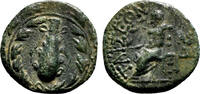 Greek AE15 TARSOS (Cilicia) AE15. EF-/VF+. Circa 164-27 BC. Club - Zeus. -