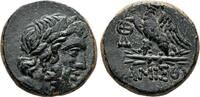 Greek AE20 MITHRIDATES VI of PONTUS AE20. EF-. Amisos mint. Zeus. -