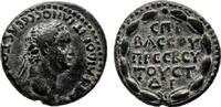 Roman Provincial AE20 CAESAREA (Cappadocia) AE20. Domitian. VF+. Wreath. -