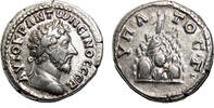 Roman Provincial AD 161-166 CAESAREA (Cappadocia) AR Didrachm. MARCUS AURELIUS. EF-/VF+. Mount Argaeus.