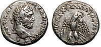 Roman Provincial AD 213 CARACALLA AR Tetradrachm. VF+/EF-. Antioch mint. Eagle.