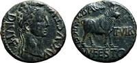 Roman Empire As AUGUSTUS AE As. EF-. Bull. Mags. Lucius Baggius and Manlius Flavius Festus. -