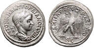 Roman Provincial Tetradrachm GORDIAN III AR Tetradrachm. EF. LUSTER. Antioch mint. Eagle. -
