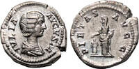 Roman Empire Denarius JULIA DOMNA AR Denarius. EF. The piety. QUALITY. -