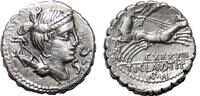 Roman Republic Denarius Ti. Claudius Ti.f. Ap.n. Nero AR Denarius. Almost EF. Diana. -