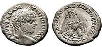 Roman Provincial Tetradrachm CARACALLA AR Tetradrachm. EF/EF-. Berytus mint. Eagle to left - Prowl. QUALITY! -