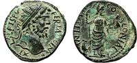 Roman Provincial AE21 SEPTIMIUS SEVERUS AE21. EF. Antioch in Pisidia. God Men in Reverse. -