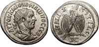Roman Provincial Tetradrachm PHILIP I the Arab AR Tetradrachm. EF+. Draped and radiate bust. -