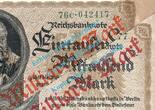 Weimarer Republik - Inflation 3 x 1 Mia. -- Orange, fortl. KN -- 1922 Reichsbanknoten , 1 Milliarde Mark --ORANGE 3 x fortl KN Bo. WZ -- , DEU-126.F.e 1 bis 1-