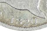 1 Shilling -Fehlprägung- Great Britain , Silbermünze 1 Shilling 1820 --Fehlprägung-- KM.666 ss , -0173- ss , bewerten Sie anhand der Bilder