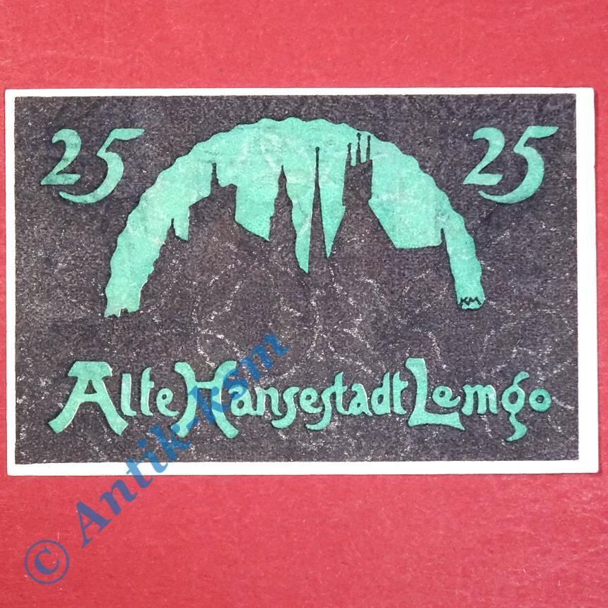 Seriennotgeld Deutschland 25 Pfennig Schein 1921 Stadt Lemgo, Schein ...