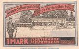 Seriennotgeld 1 Mark Schein Notgeld Schützenhof Scharmbeck 1172.2.c ,1 Mark Schein in kfr. o.D. Niedersachs -