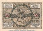 Notgeld DE 50 Pf. Notgeld Stadt Pfarrkirchen , 50 Pfennig Schein in kfr. Tieste 5580.10.15 o.D. -
