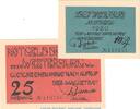 Serienscheine DE 2 Scheine kpl. Notgeld Stadt Westerburg 1412.1 , Set mit 2 Scheinen in kfr. von 1920 , Hessen -