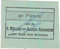 Notgeld 50 Pf. Besigheim , Notgeld 50 Pfennig Schein in kfr. Tieste 0555.05.06-7 , BA-WÜ -