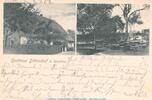 DE AK-PK Sprottau - Szprotawa , Motiv Gasthaus Dittersdorf , gel. 1906 , Schlesien -