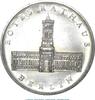 DDR 5 Mk. r. RATHAUS Kursmünze DDR , 5 Mark Münze -rotes Rathaus- von 1987 , bfr. vz. , Jäger 836 -