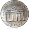 DDR 5 Mk. BBT Kursmünze DDR , 5 Mark Münze -Brandenburger Tor- von 1987 , bfr-vz , Jäger 806 -
