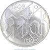 DDR 10 Mk. VÖLKERFRIEDEN Kursmünze DDR , 10 Mark -Völkerfrieden- von 1990 , bfr-vz , Jäger 791 , DDR -