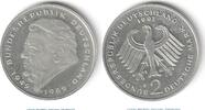 F.-J. Strauß 2 Mk. Kursmünze Deutschland , 2 Mark Münze -Franz Josef Strauß- 1997 F , stgl , J.450 -