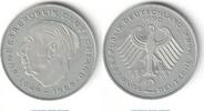 Theodor Heuss 2 Mk. Kursmünze Deutschland , 2 Mark Münze -Theodor Heuss- 1980 J , stgl , J.407 -