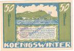 Notgeld 50 Pf. Nr.3 Gem. Stpl. Königswinter , Notgeld 50 Pfennig Nr.3 Gem.Stempel -1517- in kfr. M-G 730.3.a -