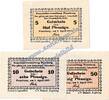 Notgeld De 3 Scheine Penzberg , Notgeld Set mit 3 Scheinen in kfr. Tieste 5560.05.10-12 , Bayern 1917 -