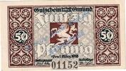 Notgeld De 50 Pf. Schwäbisch Gmünd , Notgeld 50 Pfennig Schein in f-kfr. Tieste 6725.05.05 , 1918 -