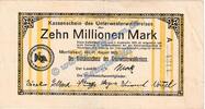 Großnotgeld Inflation De 10 Mio. Mk. Montabaur , Banknote 10 Million Mark Schein in gbr. Keller 5308.b , Hessen 1923 -