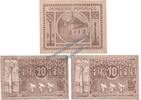 Notgeld AT 3 Scheine kpl. Pernau , Notgeld Set mit 3 Scheinen in kfr. K-K 734.I.a-b , Oberösterreich o.D. -