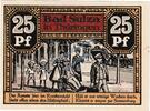 Notgeld De 25 Pf. -o. Gültigkeit- Bad Sulza , Notgeld 25 Pfennig -B- o.Gült. in kfr. M-G 1304.1.b , Thüringen 1921 -