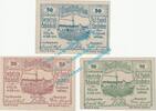 Notgeld AT 3 Scheine kpl. Schönbichl , Notgeld Set mit 3 Scheinen in kfr. K-K 969.III , NOE von 1920 -