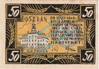 Notgeld De 50 Pf. -No vor KN- Tilsit , Notgeld 50 Pfennig --No vor KN-- in kfr. M-G 1324.1.c Ostpreussen 1921 -