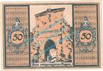 Serienscheine DE 50 Pf. Nr.3 -gelbbraun- Glatz , Notgeld 50 Pfennig Schein Nr.3 -gelbbraun- in kfr. M-G 431.3 , SLN o.D. -