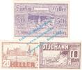 Notgeld AT 3 Scheine kpl. St.Johann a.W. Notgeld Set mit 3 Scheinen in kfr. K-K 894... Oberösterreich o.D. -