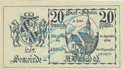 Notgeld AT 20 Heller -Zierleiste- St.Willibald , Notgeld 20 Heller -Zierleiste- in kfr. K-K 946.j , OOE von 1920 -