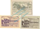 Notgeld AT 3 Scheine kpl. Taufkirchen a.d.P. Notgeld Set mit 3 Scheinen in kfr. K-K 1058... Oberösterreich -