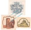 Notgeld AT 3 Scheine kpl. Waxenberg , Notgeld Set mit 3 Scheinen in kfr. K-K 1144.I... , OOE von 1920 -