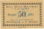 Notgeld AT 50 Heller Wieselburg a.d.E. Notgeld 50 Heller Schein in kfr. K-K 1232.d , Niederösterreich -