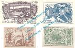 Notgeld AT 4 Scheine kpl. Wilhering , Notgeld Set mit 4 Scheinen in kfr. K-K 1236.I , Oberösterreich 1920 -