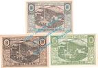 Notgeld AT 3 Scheine kpl. Ertl , Notgeld Set mit 3 Scheinen in kfr. K-K 185... Niederösterreich o.D. -