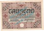 Großnotgeld 1922/23 1.000 Mk. Hannover , Notgeld 1.000 Mark Schein in gbr. Müller 1990.3 , Niedersachsen 1922 -