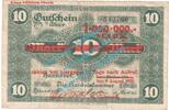 Inflation DE 1 Mio. Mk. Hannover , Notgeld 1 Million Mark -Überdruck- in gbr. Keller 2156 Niedersachsen -