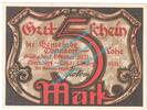 Notgeld DE 5 Mk. Tonndorf , Notgeld 5 Mark Schein in kfr. M-G 1330.3 , Schleswig von 1921 -