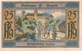 Notgeld DE 25 Pf. Nr.1 Bockenem , Notgeld 25 Pfennig Schein Nr.1 in kfr. M-G 130.1.a , Niedersachsen -