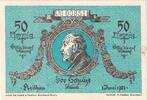 Notgeld DE 50 Pf. Nr.2 Keilhau , Notgeld 50 Pfennig Schein Nr.2 in kfr. M-G 683.2.a , Thüringen 1921 -