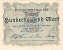 Inflation DE 100.000 Mk. Speyer , Notgeld 100.000 Mark Schein in L-gbr. Keller 4834.b , Pfalz von 1923 -